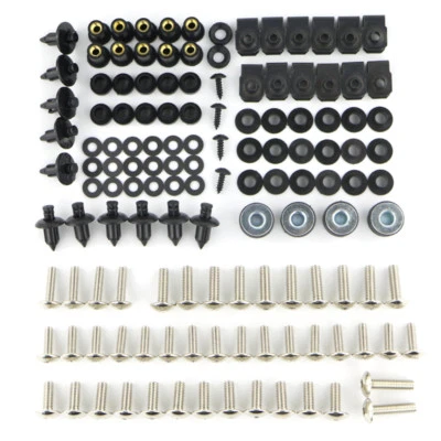 Kit completo de pernos de carenado apto para Suzuki GSXR600 GSXR750/1000 GSX1300R Hayabusa  Foto 1 de 4