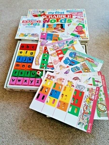 Vintage Mattel Spears Games - My First Scrabble Words - Age 3 to 6 - Picture 1 of 12