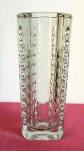 Antico Vaso portafiori in cristallo con intagli, anni 30 - Foto 1 di 6