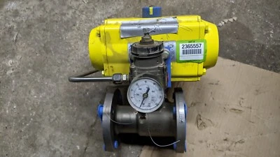 2" Jamesbury Stainless Flanged Ball Valve Pneumatic Actuator Class 150