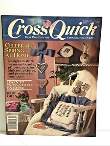1990 febbraio/marzo Cross Quick Easy Projects rivista festeggia la primavera a casa ecc. - Foto 1 di 6