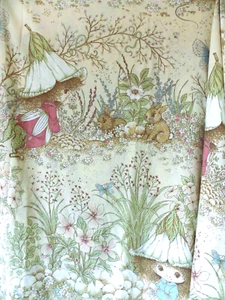 Victoria Plum vintage 1970's Single double sided Duvet cover - Picture 1 of 6