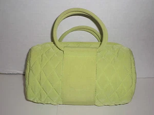 VERA BRADLEY BANGLE KEY LIME MICROFIBER SMALL BAG PURSE VERY NICE - Picture 1 of 6
