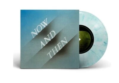 The Beatles ‎Now And Then Love Me Do Blue + White Marble 7" VINYL RECORD SEALED - Image 1 of 3
