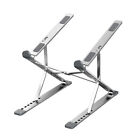 Fr Foldable Laptop Riser Holder Height Adjustable Portable Notebook Pc Stand
