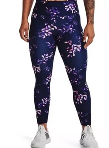UNDER ARMOUR Damen NEU High Rise Kompression Knöchel Leggings 1X Lila �� - Bild 1 von 8