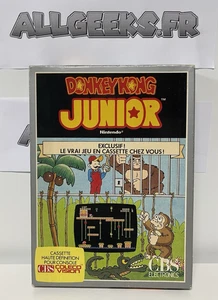 Donkey Kong Junior - CBS COLECOVISION de NINTENDO EN VERSION FRANCAISE - MINT - Imagen 1 de 7
