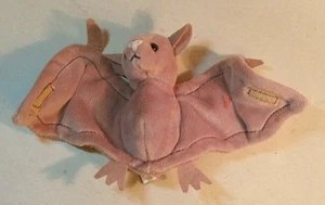 "Batty" Brown Bat Plush. Vgt 1996. With Tag. Wing Stick Together - Picture 1 of 10