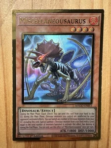 Yu-Gi-Oh! TCG Maximum Gold - Miscellaneousaurus - MAGO-DE015 1. Auflage - Bild 1 von 2