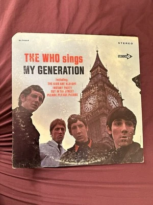 The Who Sings My Generation Decca DL 74664 Shrink Stereo LP Vinyl Record - Image 1 of 4