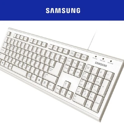 SAMSUNG Wired Keyboard SPA-JKA1BUW Cover Includes Korean Office Desktop Laptop - Image 1 of 4