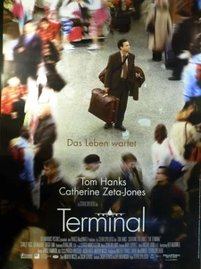 Terminal - Tom Hanks - Catherine Zeta-Jones - Filmposter A1 84x60cm gerollt - Picture 1 of 1