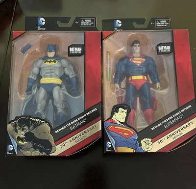 Figuras de acción de Superman y Batman 30 aniversario DC Comics Multiverse Foto 1 de 4