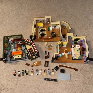 LEGO Friends Central Perk and Apartments No Box/Manuals *Read Description - Picture 1 of 6