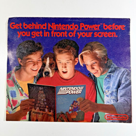 Nintendo Power Mail Away Promo Insert Subscribe NES Zelda Double Dragon