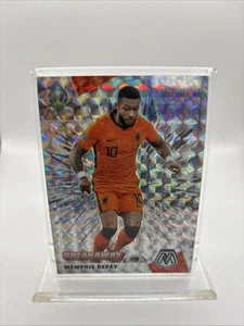 2021 Panini Mosaic UEFA Euro 2020 Breakaway MEMPHIS DEPAY Silver Prizm #12 - Picture 1 of 5