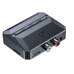 NFC Bluetooth Receiver, Bluetooth 5.3 AUX Adapter for Car, Audio Receiver3173 - Afbeelding 1 van 7