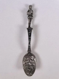 VTG 1979 Franklin Mint Brothers Grimm Pewter Fairy Tale Spoon The Golden Goose - Picture 1 of 11