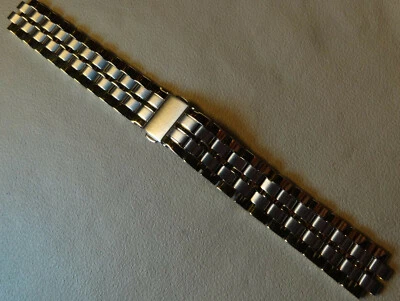 Timex T2C061 18mm Correa Reloj Colección Premium Calendario Perpetuo Boston 2 Tonos Foto 1 de 4