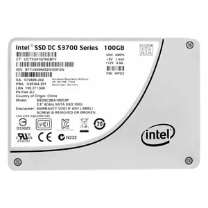 Solid State Drive SSD Intel DC S3700 100GB Sata II 2.5" Inch SSDSC2BA100G3P - Picture 1 of 4