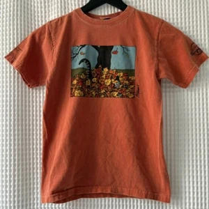 B. Kliban Katze T-Shirt Herbst Blätter Grafik Tee 90er lustig Comic Kunst Kinder M - Bild 1 von 5
