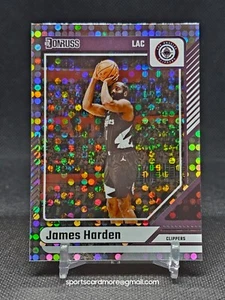 James Harden 2024-25 Donruss Basketball Disco Exclusive Holo #21 Clippers - Picture 1 of 2