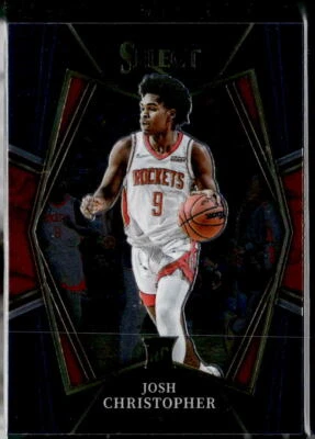 2021-22 Panini Select #133 Josh Christopher Blue Retail Premier Rookie Rockets - Image 1 of 2
