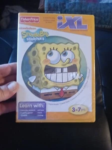SpongeBob Squarepants Game Fisher Price iXL Learning System 3-7 yrs Boys & Girls - Picture 1 of 3
