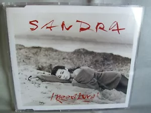 Sandra- I need Love- 3-Track-MCD - Picture 1 of 2