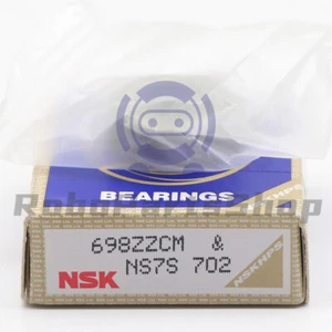 Nuevos rodamientos de bolas de ranura profunda NSK 698ZZ 8x19x6 mm (1 PIEZA)/RS - Imagen 1 de 4
