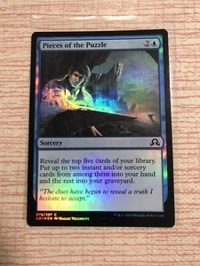 FOIL Pieces of the Puzzle - Shadows over Innistrad - LP/NM - Many Pictures - MTG - Picture 1 of 22