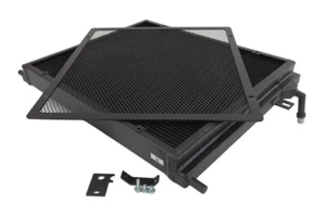 CSF Black Triple Pass Aluminum Heat Exchanger + Rock Guard For 17-21 BMW B58 B48 - Picture 1 of 5