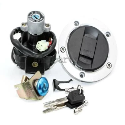 Комплект замков крышки топливного бака выключателя зажигания для Suzuki SV650/SV1000 SV650S/1000S 2003-2009 - Изображение 1 из 4