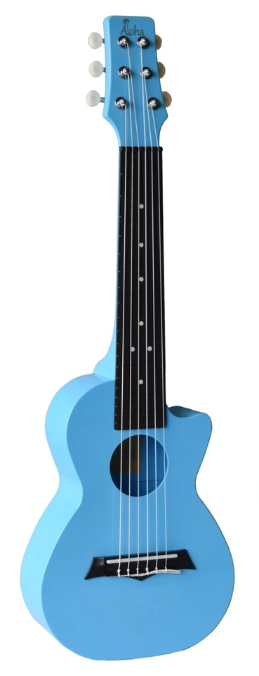 Guitarlele Aloha Ukulele 6 Cordes 28'' en PVC en 4 Colors (Free Ship Canada) - Image 1 of 1