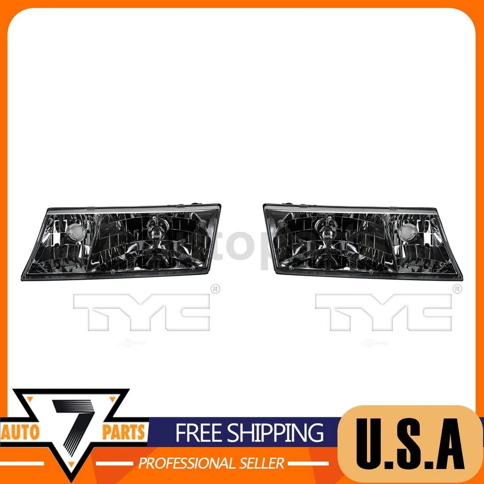 Фара в сборе левая правая TYC подходит для Mercury Grand Marquis 1998-2002 - Изображение 1 из 4