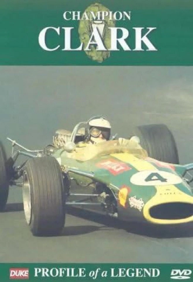 Champion Jim Clark DVD Grand Prix World Championship Car Racing Brand New R2 - Image 1 of 1