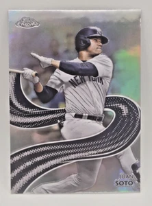 2024 Topps Chrome Baseball Strokes #S-14 Juan Soto New York Yankees - Picture 1 of 2