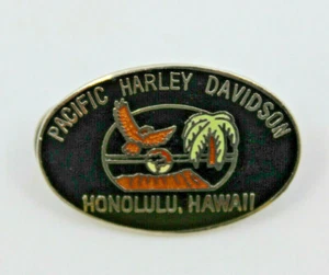 Pacific Harley Davidson Honolulu Hawaii HI USA Collectible Pin Pinback Button - Imagen 1 de 12