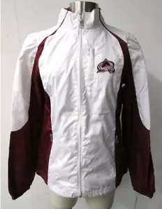 Colorado Avalanche Women's Size Large Full Zip Windbreaker Jacket B1 955 - Picture 1 of 3