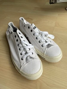UK 9,5 - Diesel Exposure Low I White Canvas Chuck Vintage Herren Sportschuhe - Bild 1 von 9