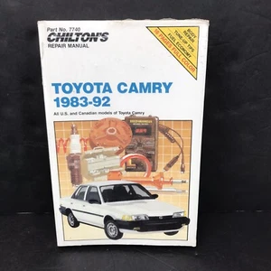 Chilton Repair Manual Toyota Camry 1983-92 - Body Repair, Tune Up Tips New - Bild 1 von 3