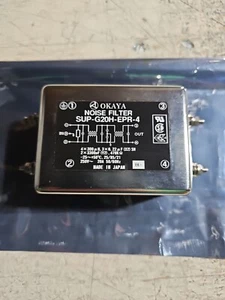 OKAYA SUP-G20H-EPR-4 NOISE FILTER 250V 20A. #w38 - Picture 1 of 3