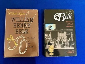 Lot of 2 HB Books, Belk Department Stores (1988), William Henry Belk (1958) - Imagen 1 de 8