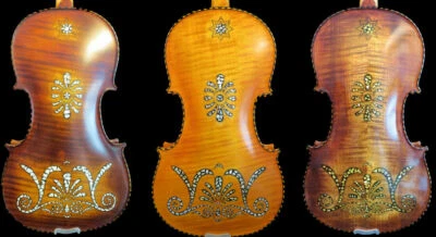 Strad style SONG Brand Concert violin 4/4,shell inlaid back,Heavy sound - Image 1 of 4