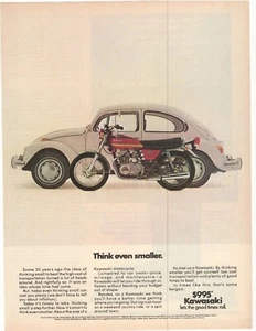 Werbung Kawasaki Motorräder 1975 - Bild 1 von 1