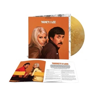 Nancy Sinatra and Lee Hazlewood Nancy & Lee GOLD VINYL LP w/ bonus songs & book! - Picture 1 of 2
