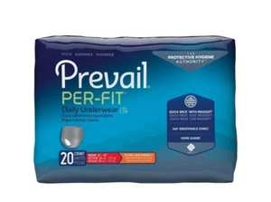 Prevail Per-Fit Unisex Incontinence Underwear - Medium Size, Bag of 20 (PF-512) - Picture 1 of 1
