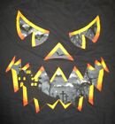 Vintage Fruit of the Loom Label - Scary HALLOWEEN Jack-O-Lantern (MD) Shirt Tags