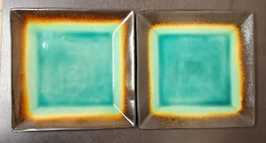2 Better Homes Stoneware 10 1/2" Dinner Plate Jade Crackle - Picture 1 of 8