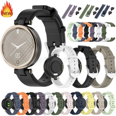 Armband für Garmin Lily Smart Watch Armband 14mm Leder Silikon Ersetzen Armband - Bild 1 von 4